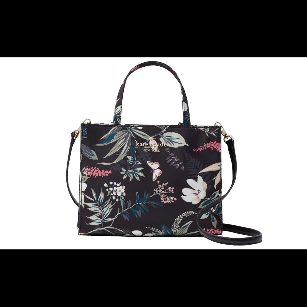 KATE SPADE NEW YORK WASTON LANE BOTANICAL SATCHEL - Picture 2 of 10